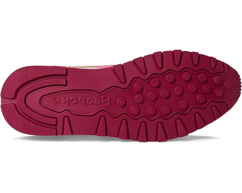 Кроссовки Reebok Lifestyle Classic Leather из кожи с резиновой подошвой