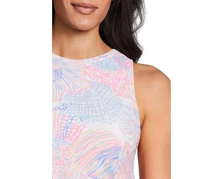 Lilly Pulitzer Топ Candia Active Bra Tank с встроенным бюстгальтером и защитой UPF 50+