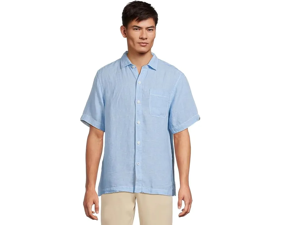 Льняная рубашка Tommy Bahama Short Sleeve Paradise Breezer