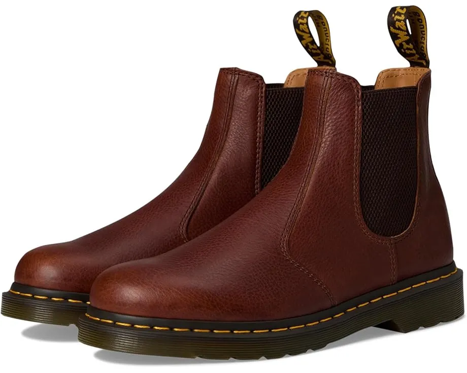 Кожаные челси Dr. Martens 2976 с классической петлей AirWair и подошвой Goodyear welt