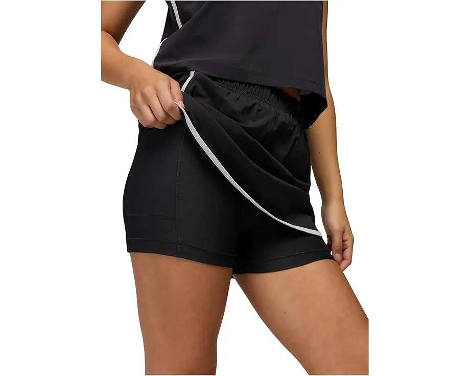 Скорт Railay Scallop с фигурным подолом и встроенными шортами