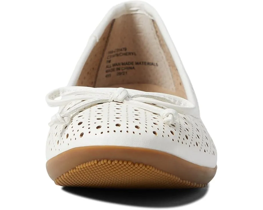 Cliffs by White Mountain балетки Cheryl с бантом на мыске и текстурным каблуком