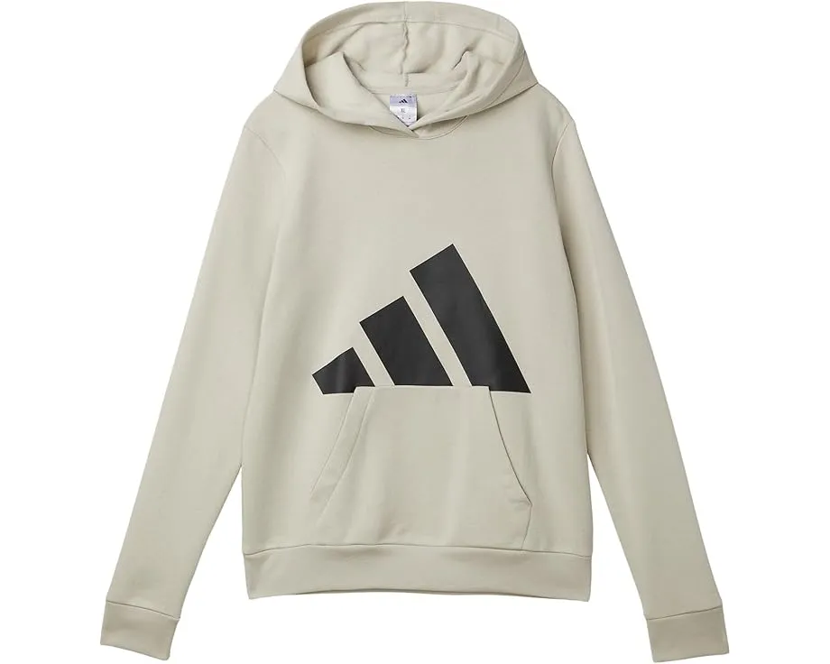 Толстовка adidas Kids Essential с капюшоном и большим логотипом из флиса