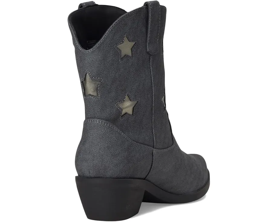 Ботильоны Underwood с острым носом и звездами на каблуке кубин