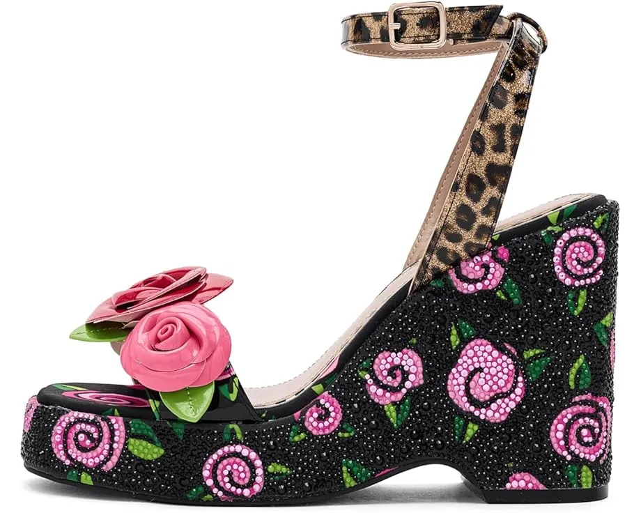 Босоножки Blue by Betsey Johnson Lizzete на платформе с цветочным принтом