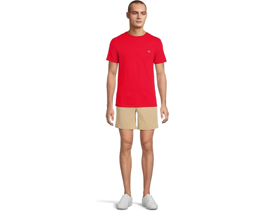 Футболка Lacoste с коротким рукавом из пима-джерси и круглым вырезом