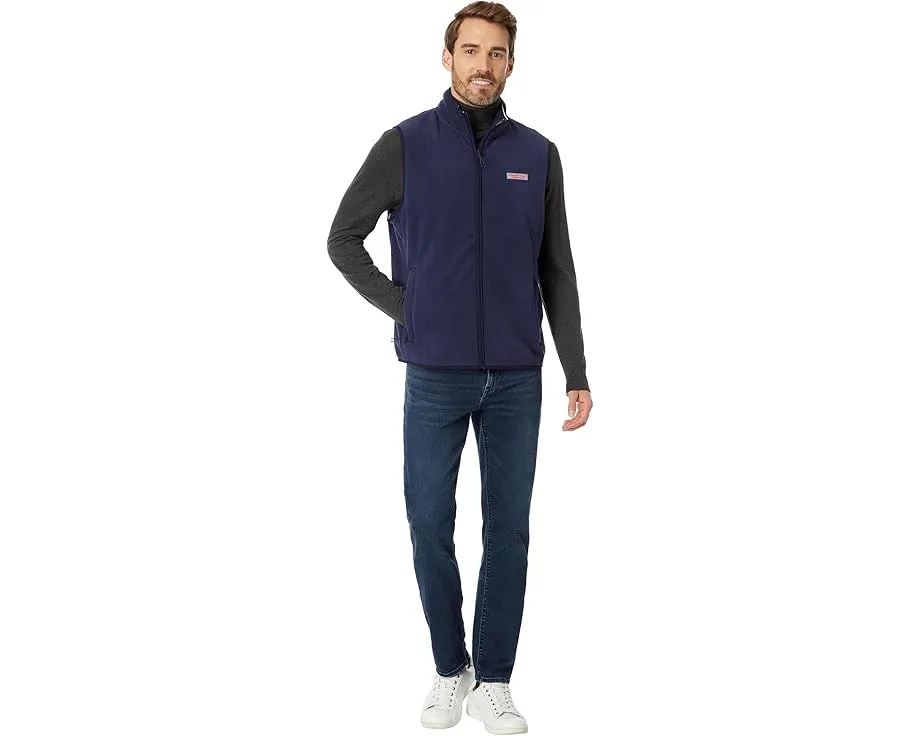 Жилет Vineyard Vines Harbor Fleece Vest из переработанного полиэстера