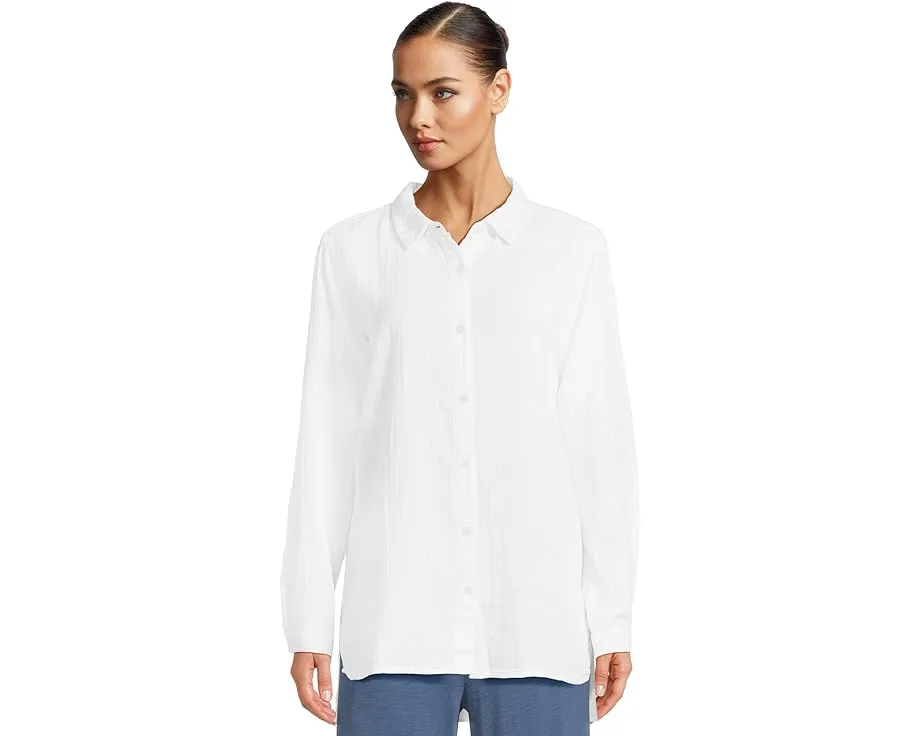 Туника Long Sleeve Button Up с воротником от Mod-o-doc