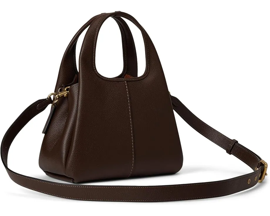 Сумка через плечо COACH Lana 23 из полированной кожи с регулируемым ремнем