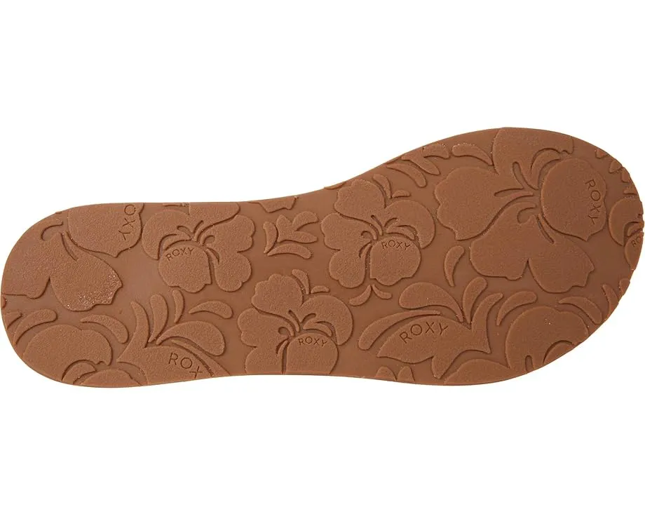 Шлепанцы Roxy Liza IV с открытым круглым носком