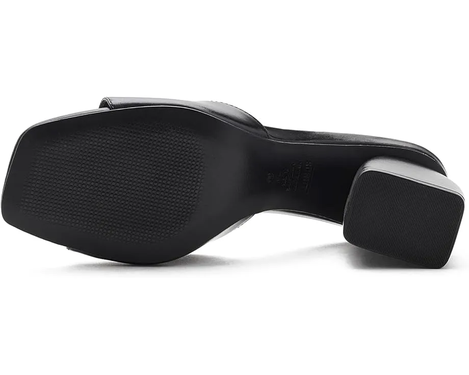 Босоножки Leena Schutz на массивном каблуке с открытым носком