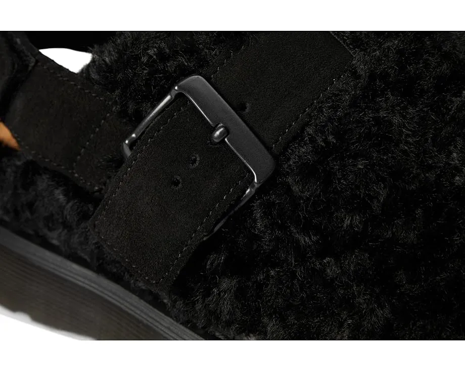 Dr. Martens Jorge II мулы с подкладкой из искусственного меха Borg и регулируемыми ремнями