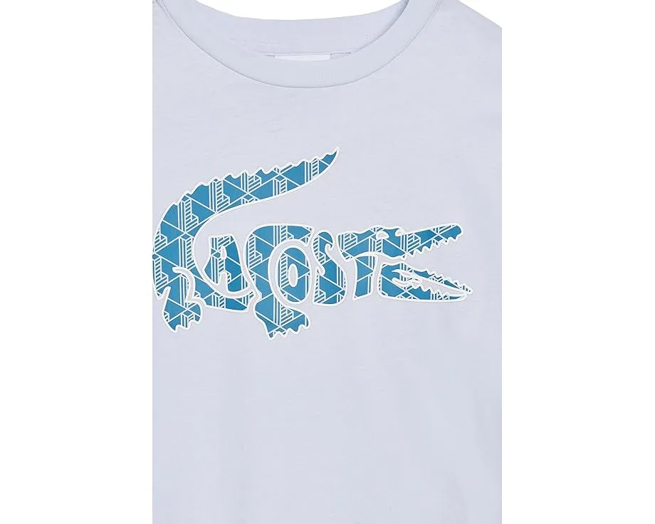 Футболка Lacoste с монограммой для школьников