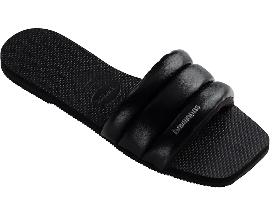 Havaianas Шлепанцы You Milan Flip Flop с квадратным носком и стелькой с рисовым узором