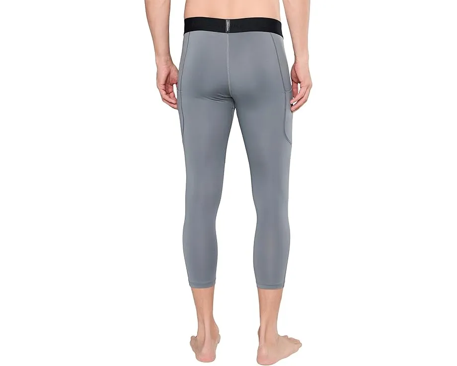 Nike Pro Dri FIT лосины 3/4 для фитнеса с боковым карманом