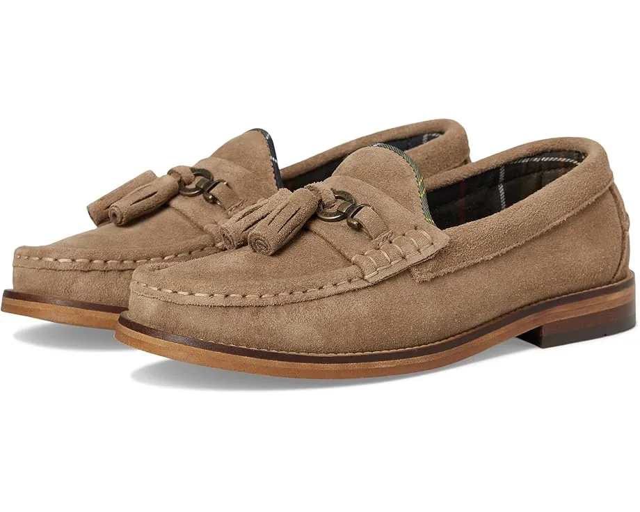 Лоферы Barbour Jen из замши с кисточкой и квадратным каблуком