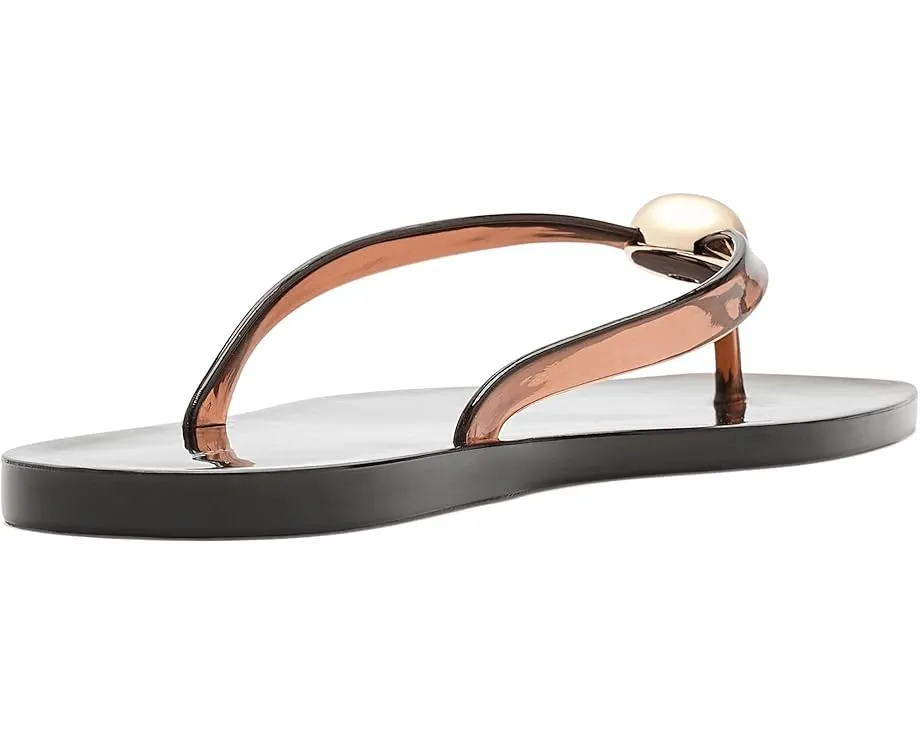 Шлепанцы Jovie Jelly от Loeffler Randall в коричневом цвете
