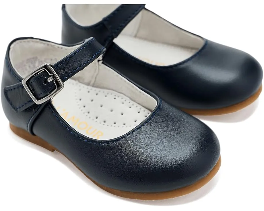 L'Amour Shoes Kids туфли Rebecca с жемчужным блеском