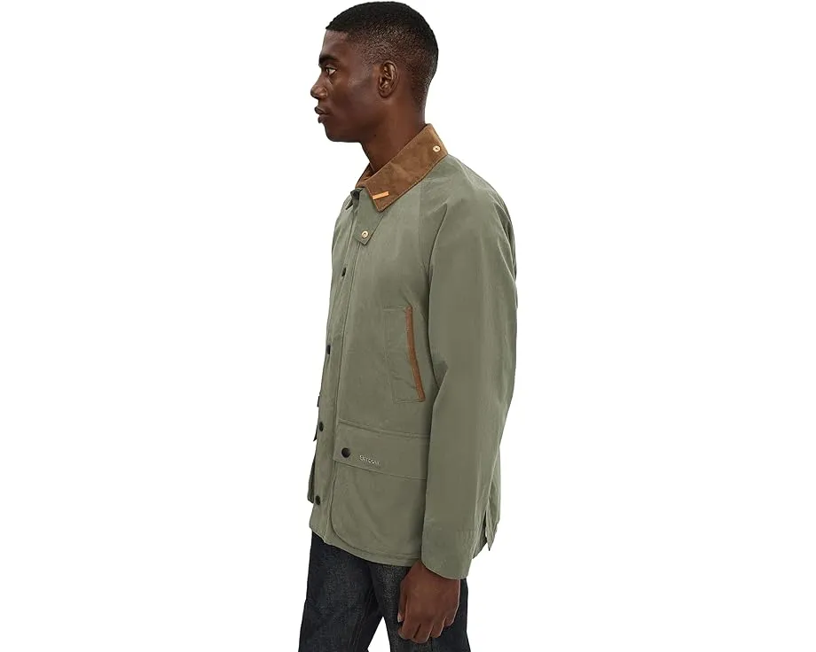 Куртка Bedale Casual с карманами и клетчатой кокеткой Barbour