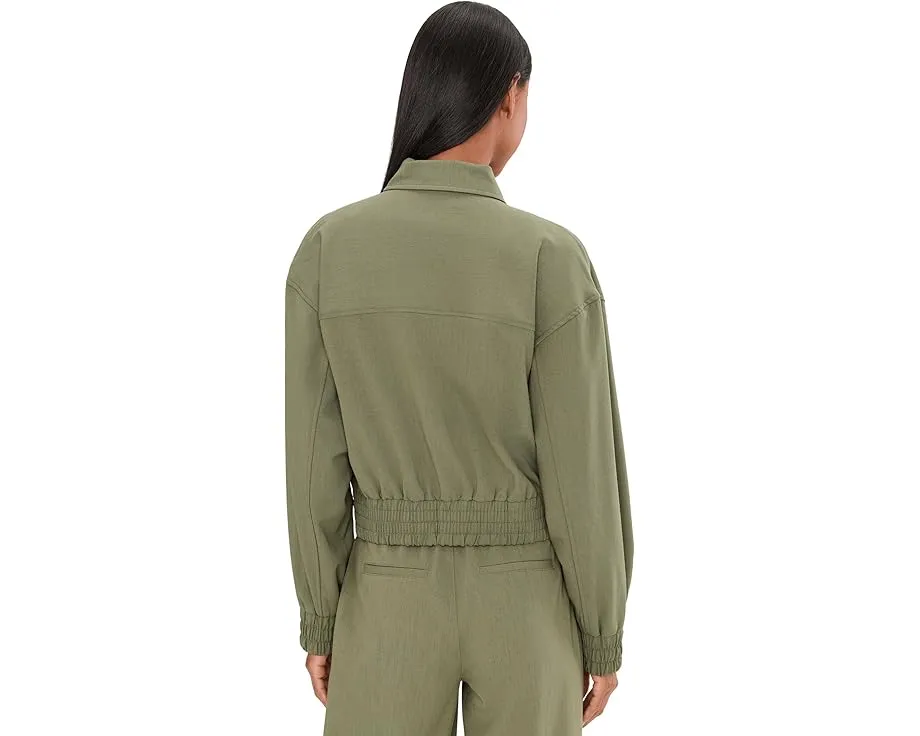 Джинсовая куртка Liverpool Los Angeles с молнией и потертостями