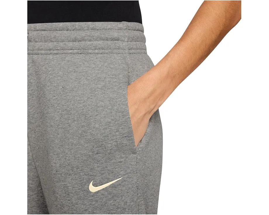Широкие брюки Nike Sportswear Phoenix Fleece с высокой талией