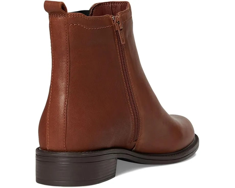 Ботинки Clone из зернистой кожи с боковой молнией и съемной стелькой David Tate