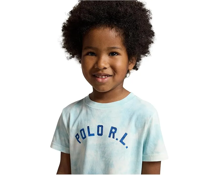 Логотип Tie-Dye модель из хлопка Polo Ralph Lauren с принтом