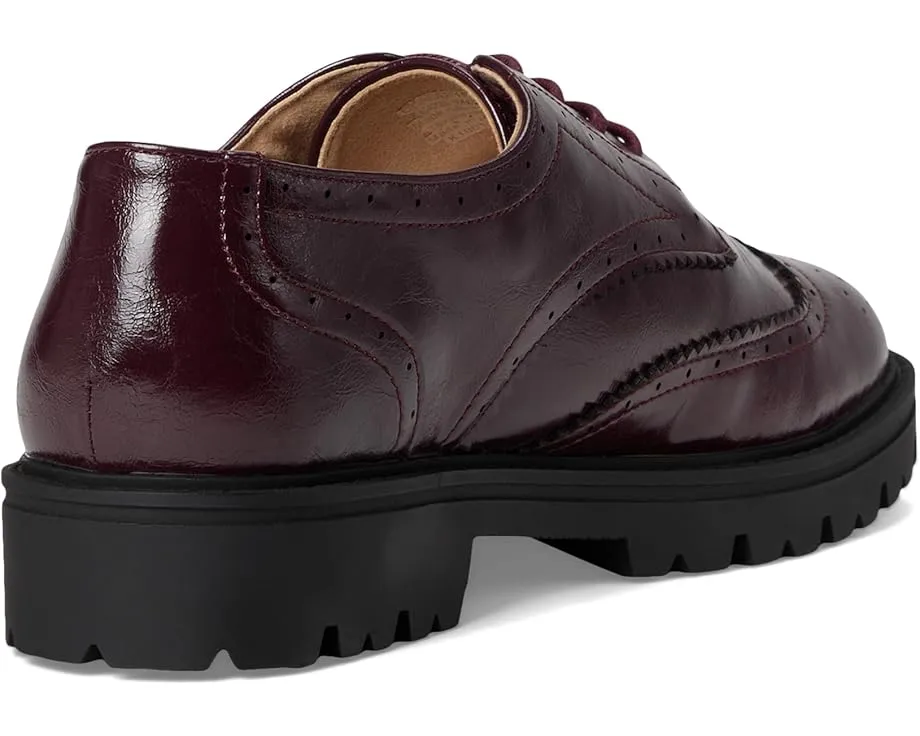 Оксфорды Claudiya на массивной подошве с перфорацией от Journee Collection