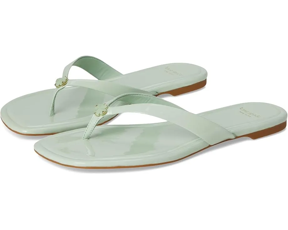 Kate Spade New York шлепанцы Spade Flower Flip Flop с цветочным мотивом