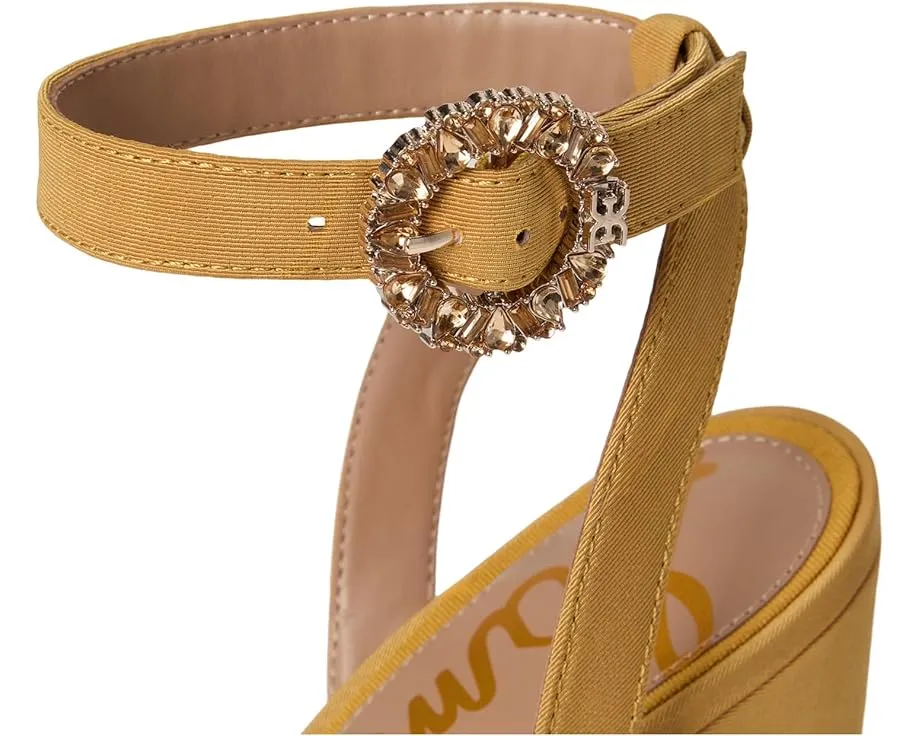 Сандалии Savannahglow с ремешками и блочным каблуком Sam Edelman