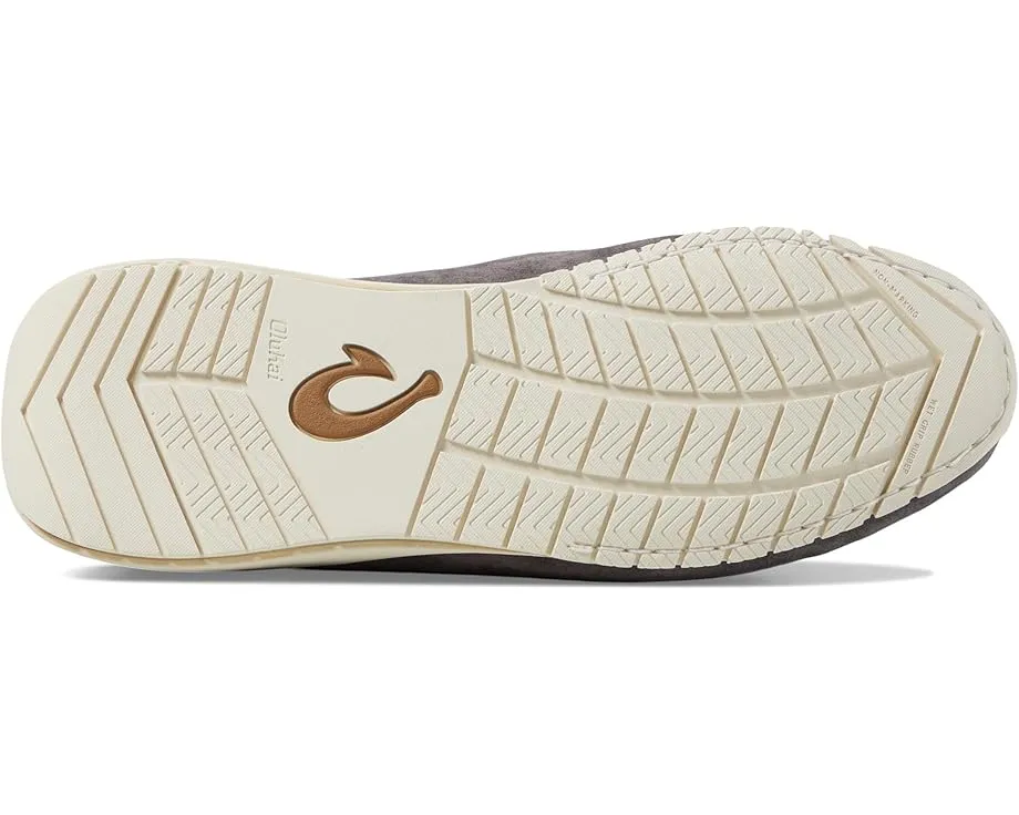 Лоферы OluKai Ka'a Driver из итальянского замша с овечьей подкладкой