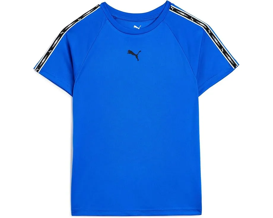 Футболка Puma Performance с коротким рукавом для детей зеленая