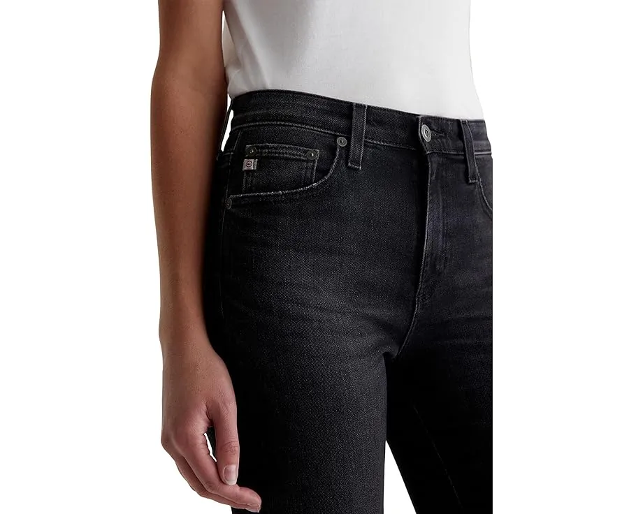 Джинсы AG Jeans Farrah с завышенной талией и укороченным расклешенным кроем Boot