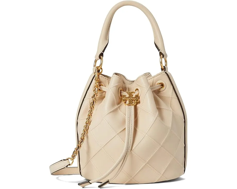 Сумка-ведро Fleming Soft Bucket Bag из кожи ягненка Tory Burch