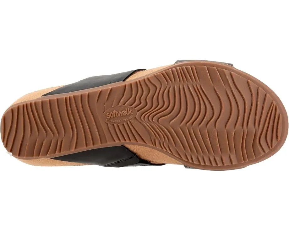 Сандалии SoftWalk Beverly с анатомической стелькой и эластичной вставкой