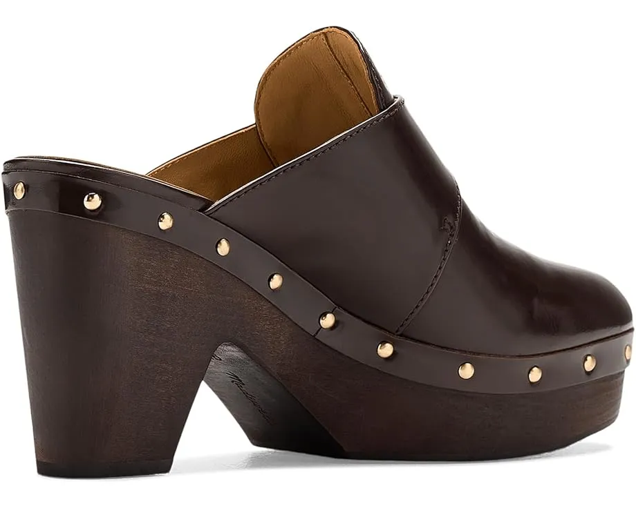 Клоги Madewell Finneas с пряжкой и деревянной платформой