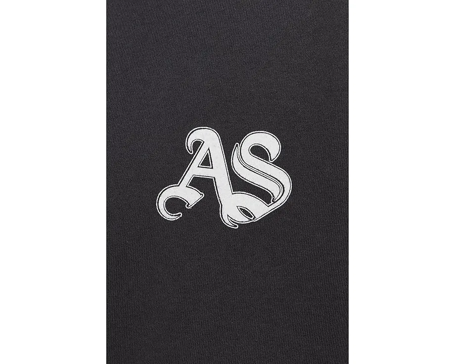 Свитшот AllSaints Icon Crew с длинным рукавом и вышитым логотипом