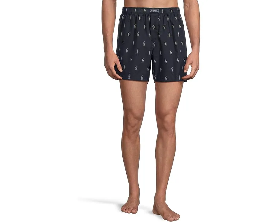 Трусы-боксеры Polo Ralph Lauren All Over Pony Player из мягкого хлопкового полотна