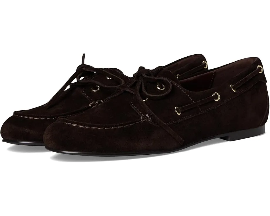 Обувь Madewell Julien в стиле топ-сайдерс из кожи