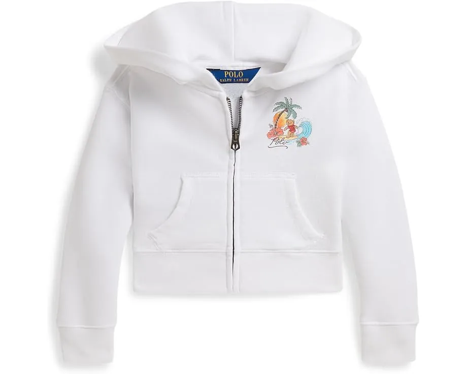 Худи Polo Bear на молнии из махровой ткани