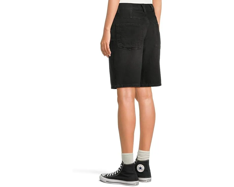 Шорты Free People Montana из хлопка с пятью карманами и молнией