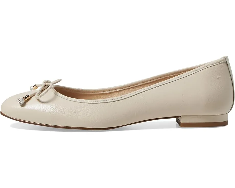 Туфли French Sole Marlena с квадратным носком и бантом из жемчуга