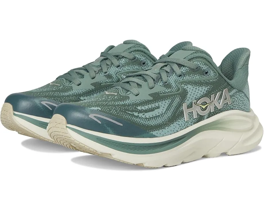 Детские кроссовки Hoka Kids Clifton 10 с амортизирующей подошвой и сетчатым верхом