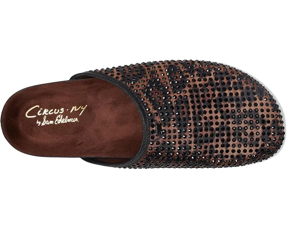 Клоги Circus NY by Sam Edelman Sabina с узором "собачий зуб" и стразами на контурной стельке