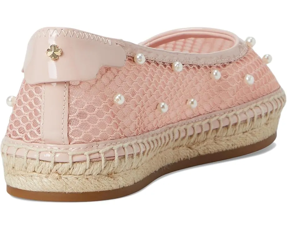 Балетки Kate Spade New York Pearl с жемчужным декором и сетчатым верхом