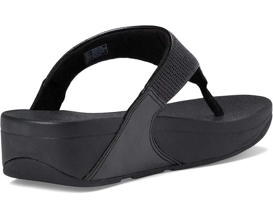 Блестящие сандалии FitFlop Lulu с микровобблбордом и стразами