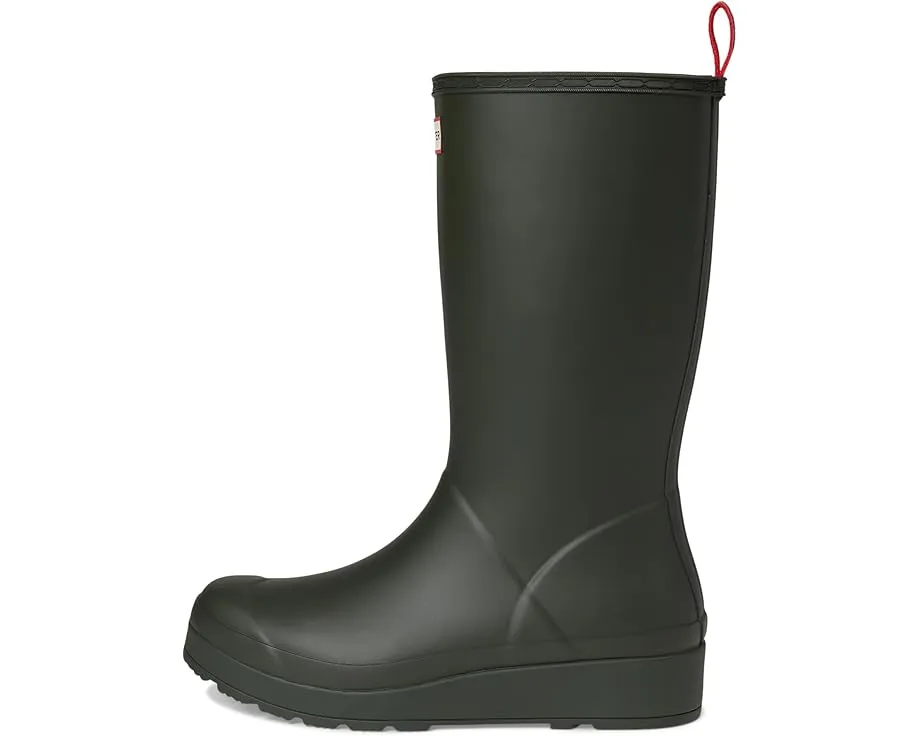 Высокие резиновые сапоги Hunter Play с платформой и водонепроницаемостью