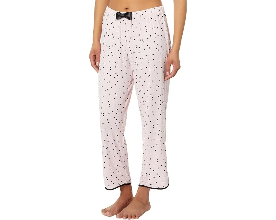 Комплект пижамы Kate Spade New York Scattered Dot с укороченными брюками