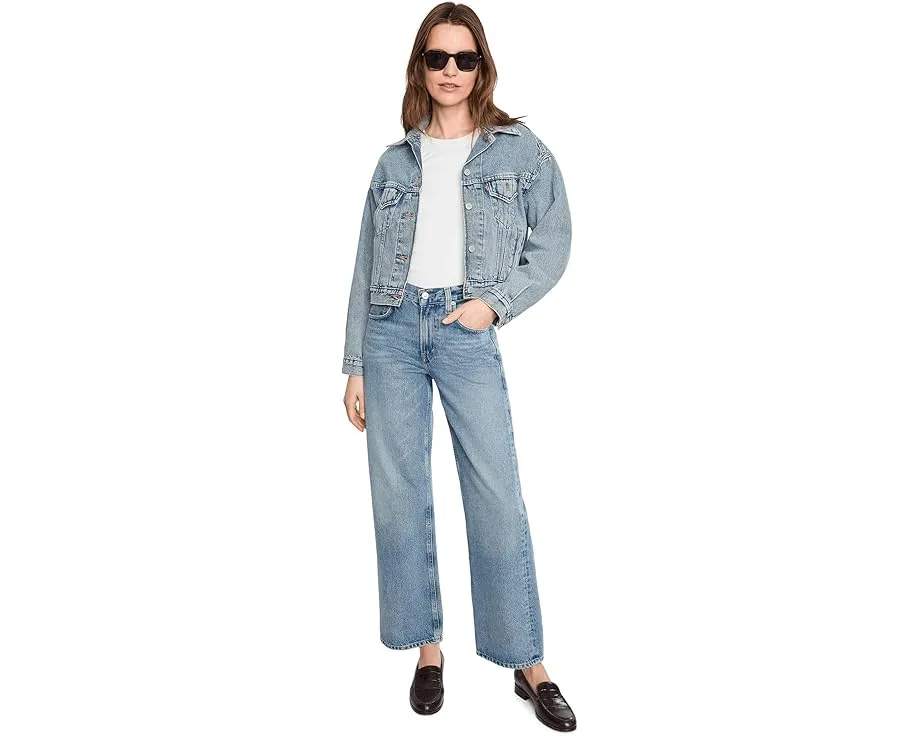 Джинсы Elliott Lauren Color Denim Baby Boot с клешем и пятью карманами