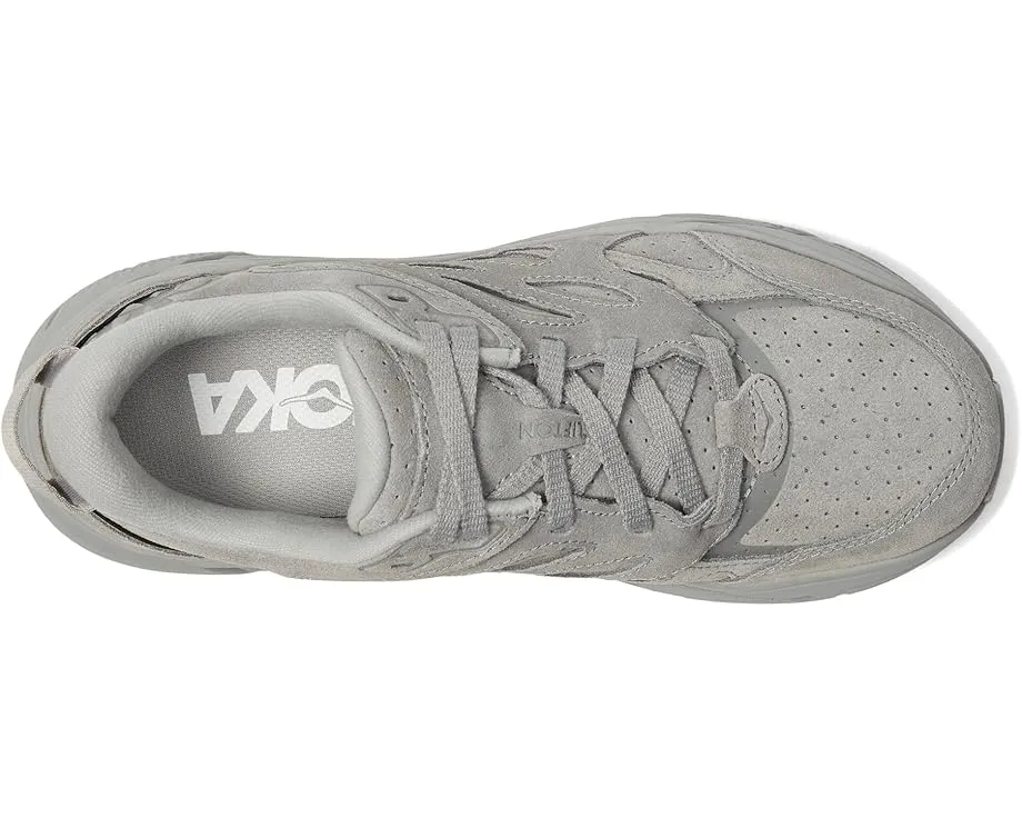 Кроссовки Hoka Clifton L Suede с верхом из замши и стелькой EVA
